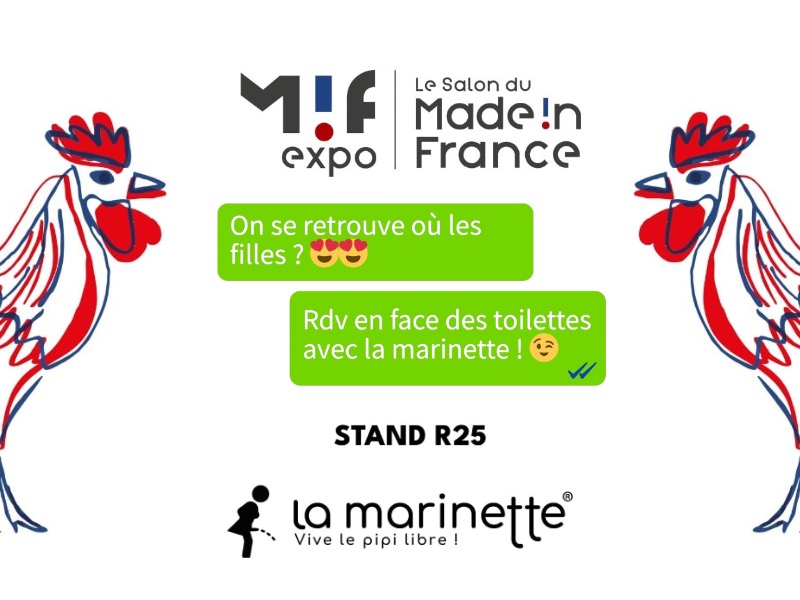 le pipi debout made in france au Salon du MIF 2025
