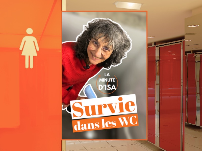 Le Guide de survie dans les toilettes publics : La Minute d'Isa